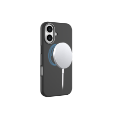 CELLECT Mágneses puha szilikon tok, iPhone 17, Fekete (CEL-MAGS-IPH17-BK) tok és táska