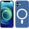 CELLECT Mágneses szilikon tok iPhone 14 kék
