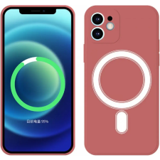 CELLECT Mágneses szilikon tok iPhone 14 Pro Max piros tok és táska