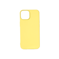 CELLECT Premium szilikon tok, iPhone 14 Pro, Sárga tok és táska