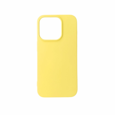 CELLECT Premium szilikon tok, iPhone 15, Citroms. tok és táska
