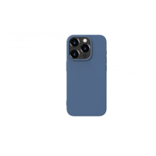 CELLECT Premium szilikon tok, iPhone 15 Pro, Kék tok és táska