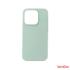 CELLECT Premium szilikon tok, iPhone 15 Pro, Türkíz
