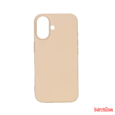 CELLECT Premium szilikon tok, iPhone 16, Édes barack tok és táska