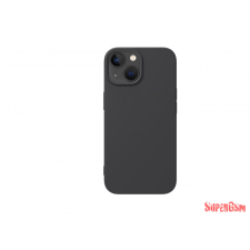 CELLECT Premium szilikon tok, iPhone 16, Fekete tok és táska