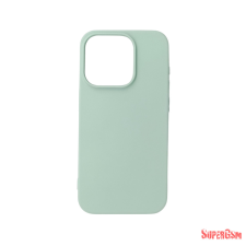 CELLECT Premium szilikon tok, iPhone 16 Plus, Türkíz tok és táska