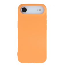 CELLECT Premium szilikon tok, iPhone 17, Narancs tok és táska