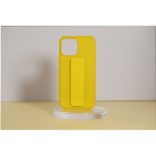 CELLECT Sam S23 Plus TPU+PC gumíroz. kitámaszt. tok,Sárga tok és táska