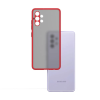 CELLECT Samsung A35 5G műanyag tok piros-fekete (CEL-MATT-A35-5G-RBK) (CEL-MATT-A35-5G-RBK)