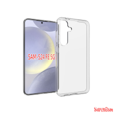 CELLECT Samsung S24 FE vékony szilikon hátlap,Átlátszó tok és táska