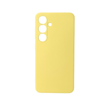 CELLECT Samsung S24 prémium szilikon tok citromsárga (CEL-PREM-SAM-S24-Y) tok és táska