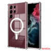 CELLECT Samsung S24 Ultra TPU+PC mágneses szil tok, Átlát