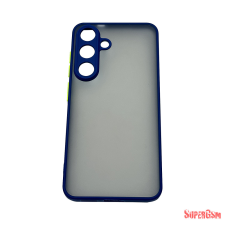 CELLECT Samsung S25 műanyag tok, kék,zöld tok és táska