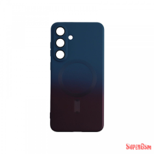 CELLECT Samsung S25 Plus mágneses design tok, Sötétkék-Pink tok és táska