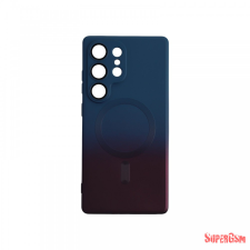 CELLECT Samsung S25 Ultra mágneses design tok, Sötétkék-Pink tok és táska
