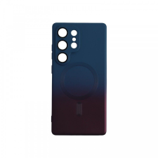 CELLECT Samsung S25 Ultra mágneses design tok, Sötétkék-Pink tok és táska