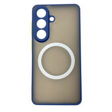 CELLECT Samsung S26 mágneses műanyag tok, kék,zöld tok és táska