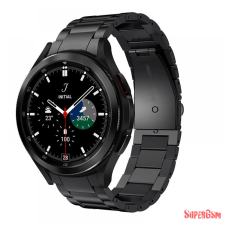 CELLECT Samsung Watch 4/5 fém óraszíj,20mm,Fekete okosóra kellék