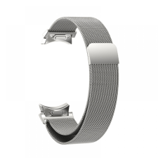 CELLECT Samsung Watch 6 mágneses fém óraszíj, 20mm, Ezüst okosóra kellék