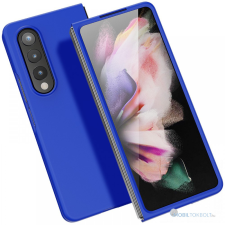 CELLECT Samsung Z Flip 4 Gumírozott PC hátlap,Kék tok és táska