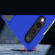 CELLECT Samsung Z Fold 4 Gumírozott PC hátlap,Kék tok és táska