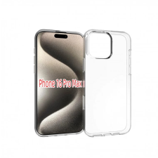 CELLECT Vékony TPU szilikon hátlap Átlátszó iPhone 16 Pro Max tok és táska
