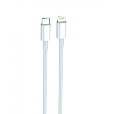 CELLECT W2153 USB C - Lightning adat és töltőkábel 1m Fehér kábel és adapter