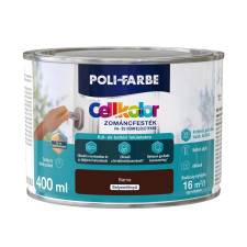  Cellkolor selyemfényű zománc 0,4 l Barna zománcfesték