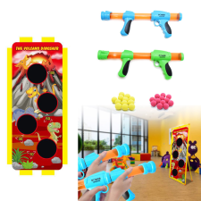  Céllövő játékfegyver felállítható táblával, szivacstölténnyel -POWER SHOOTER (BBJ) katonásdi