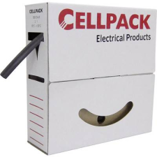 CellPack 127081 Zsugorcső ragasztó nélkül Fekete 19.10 mm Zsugorodási arány:2:1 7 m (127081) villanyszerelés
