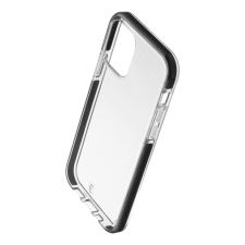 CELLULARLINE Apple iPhone 12/ 12 Pro hátlap tok fekete átlátszó (TETRACIPH12MAXT) (TETRACIPH12MAXT) - Telefontok tok és táska
