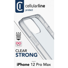 CELLULARLINE Back cover with protective frame Clear Duo for iPhone 12 Pro Max, transparent mobiltelefon kellék