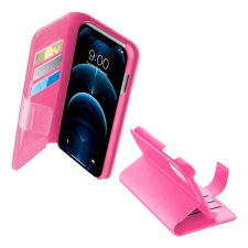 CELLULARLINE BOOK AGENDA Apple iPhone 12 Pro Max tok álló (Flip, oldalra nyíló) rózsaszín tok és táska