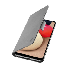 CELLULARLINE BOOK tok álló, bőr hatású (FLIP, oldalra nyíló, bankkártya tartó) FEKETE [Xiaomi Mi 10T Lite 5G] (BOOK3XIAMI10TLK) tok és táska