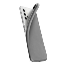 CELLULARLINE CHROMA szilikon telefonvédő (matt, mikrofiber plüss belső) FEKETE | CHROMAGALA32K tok és táska