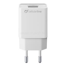 CELLULARLINE hálózati töltő USB aljzat (5W, PD gyorstöltő) FEHÉR (ACHSMUSB5WW) mobiltelefon kellék