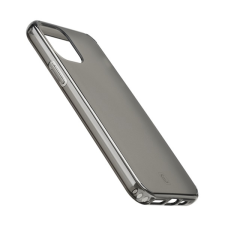 CELLULARLINE műanyag telefonvédő (szilikon keret, közepesen ütésálló, antibakteriális) FEKETE Apple iPhone 11 tok és táska