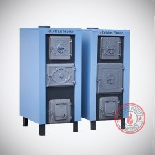 Celsius P-V35 Nagy ajtós 32 kW-os lemez vegyestüzelésű kazán kazán