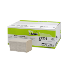 CELTEX E-Tissue Z hajtogatott kéztörlő, 2 réteg, 20,5x24cm, 25x150ap/karton papírárú, csomagoló és tárolóeszköz