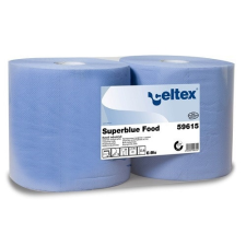 CELTEX Superblue Food ipari törlő cell. kék 3réteg 150m 500lap 26,5x30cm/lap 2tek/zsug 54zsug/r higiéniai papíráru