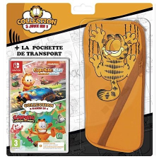 Cenega Garfield Kart & Garfield Lasagna + Travel Case, Nintendo Switch, Konzol játékszoftver videójáték
