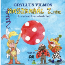 Centrál Könyvek Gryllus Vilmos: Maszkabál 2. rész - 11 dal rajzfilmmelléklettel gyermek- és ifjúsági könyv