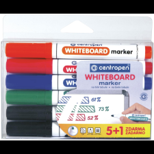 Centropen 8559 Táblamarker, 5+1 (8595013646656) filctoll, marker