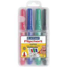 Centropen 8560/4 Flipchart marker, tokban (8595013617373) filctoll, marker