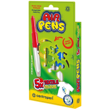 Centropen Air Pens 1539, fújós, textilre, 5 db a csomagban filctoll, marker