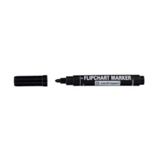 Centropen Flipchart Marker - Fekete - Kerek Hegy - 2,5 mm filctoll, marker