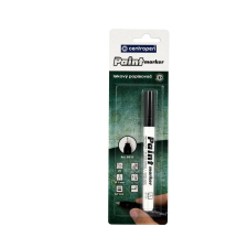 Centropen Lakkmarker 0,7mm, vékony metál hegy Centropen 9211 fekete filctoll, marker