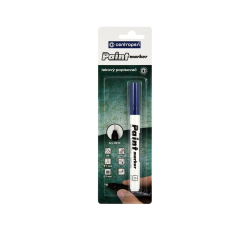 Centropen Lakkmarker 0,7mm, vékony metál hegy Centropen 9211 kék filctoll, marker