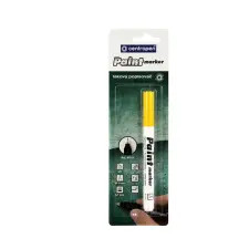 Centropen Lakkmarker 0,7mm, vékony metál hegy Centropen 9211 sárga filctoll, marker