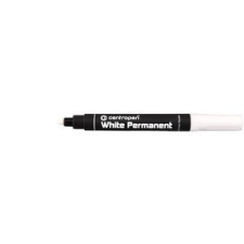 Centropen Permanent marker CENTROPEN 8586 kerek végű, 2,5 mm, fehér filctoll, marker